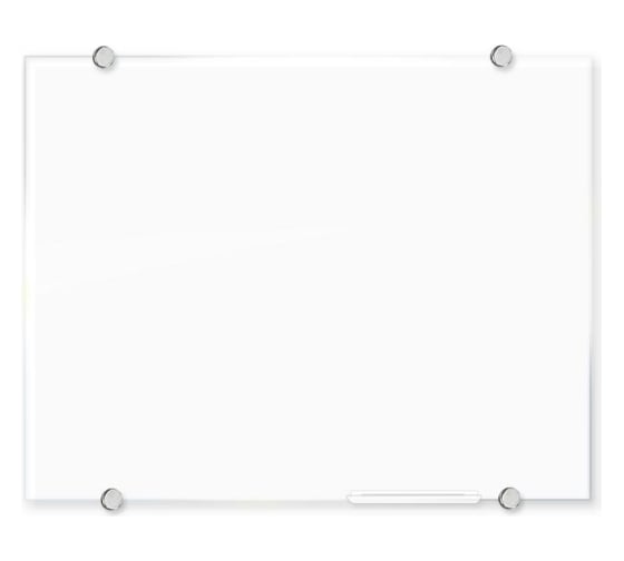 Изображение товара Стеклянная маркерная доска Attache Premium 100х200 см, бесцветная 1345707