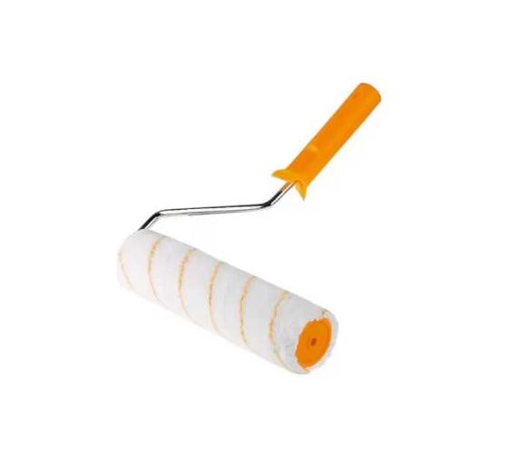 Изображение товара Валик ADMIRAL STARS полиакрил, 250 мм ADMIRAL COLORS желтая ручка, бюгель 8 мм, ворс 12 мм 54411178