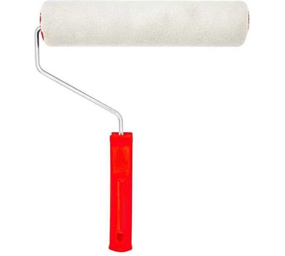 Изображение товара Валик ADMIRAL STARS полиамид, 60 мм ADMIRAL COLORS красная ручка, бюгель 6 мм, ворс 11 мм 54414637