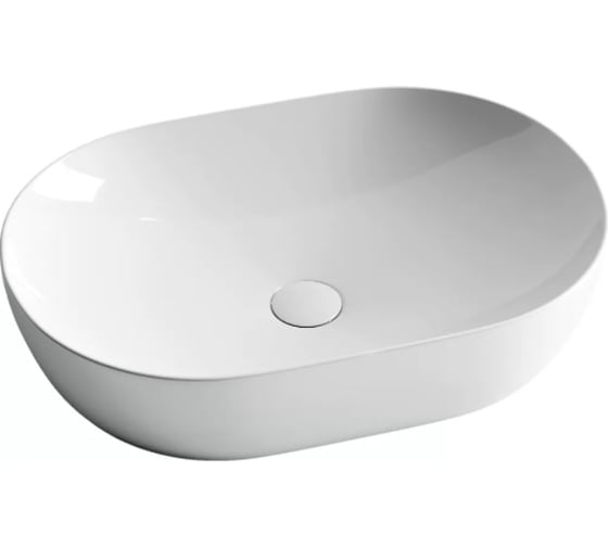 Изображение товара Накладной умывальник чаша Ceramicanova Element овальная, 600х415х135 мм CN5009