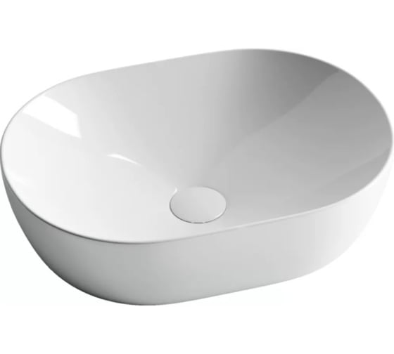 Изображение товара Накладной умывальник чаша Ceramicanova Element овальная, 480х350х130 мм CN5010