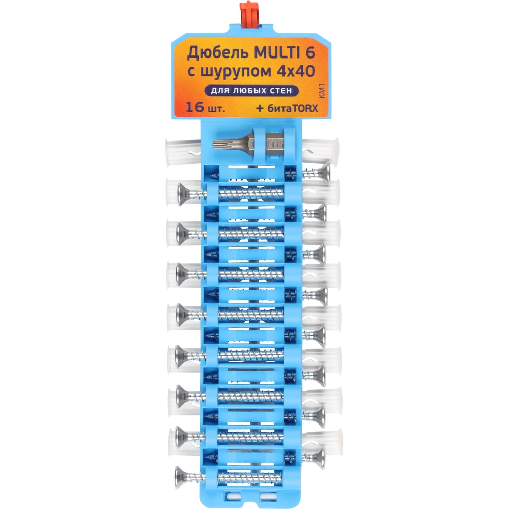 Набор дюбелей с шурупами ЕВРОПАРТНЕР нейлоновый хомут autoprofi 36х250 мм температура от 40 °с до 85 °с набор 100 шт 98688