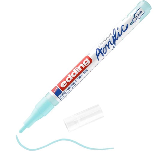 Изображение товара Акриловый маркер Edding 5300 пастельный голубой 1-2 мм 1327809