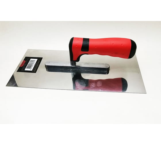 Изображение товара Гладилка ADMIRAL STARS нержавеющая, 130x280 мм, прямая, двухкомпонентная рукоятка 54431173