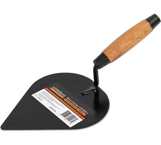 Изображение товара Мастерок ADMIRAL STARS Сердце кельма штукатура 185 мм, нержавеющее полотно 54414511