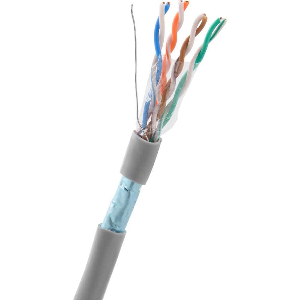 Изображение товара Кабель витая пара Advant ADV5e-F24PG категория 5е F/UTP 305м серый