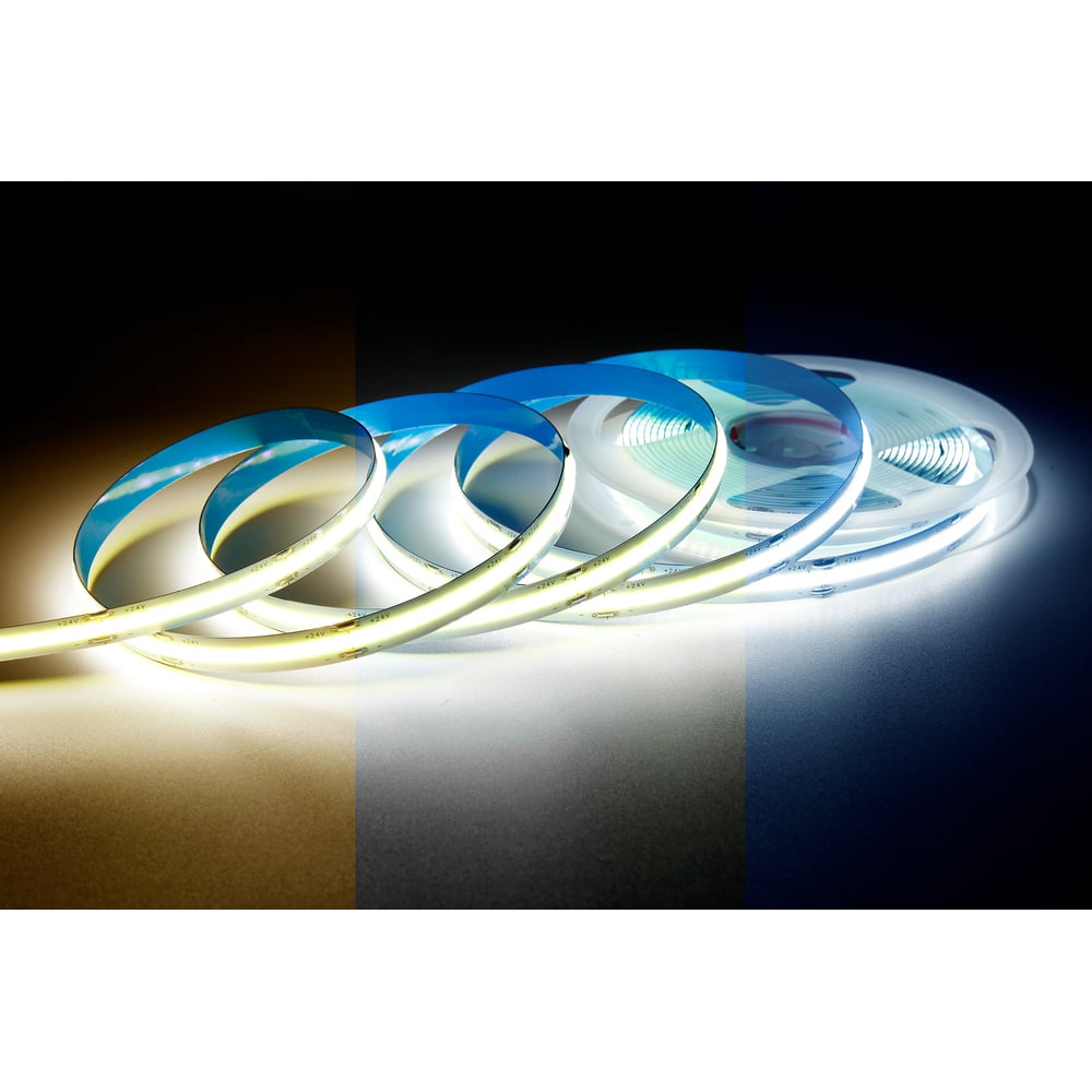 Изображение товара Светодиодная лента Apeyron 5м 24В 11Вт/м COB IP20 для домашнего и коммерческого освещения