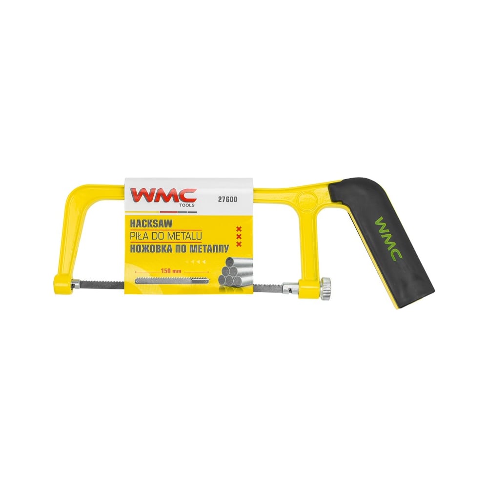 Изображение товара Ножовка по металлу WMC TOOLS 150мм WMC-27600(61014)