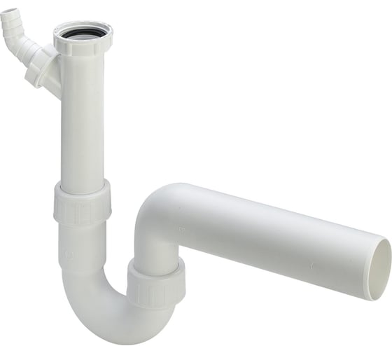 Изображение товара Сифон трубный без выпуска VIEGA 40, выход на 50,  P-образный с носиком _7985.10_ 102838