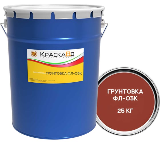 Изображение товара ГРУНТОВКА Москвичка КраскаВо ФЛ-03К 25кг. 4620105773539