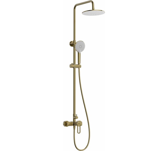 Изображение товара Душевая система Wonzon & Woghand Брашированное золото WW-B2166-A-BG