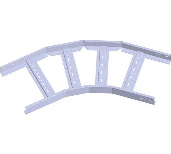 Изображение товара Угол горизонтальный лотка лестничного LOTOK 90' 100x50 толщ. 1,5 мм LAFLS 90' 100x50 (1,5)