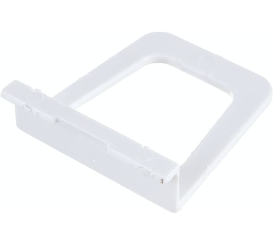 Изображение товара Москитная ручка Метизик ПВХ, малая, под шнур, белая 6280.07