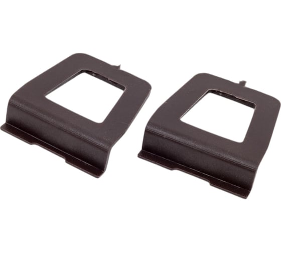 Изображение товара Москитная ручка Метизик ПВХ, малая, под шнур, коричневая 6280.05