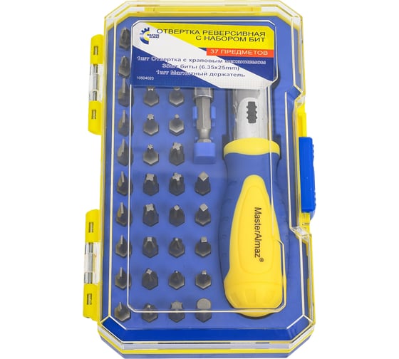 Изображение товара Набор отверток МастерАлмаз 37 в 1 10504023