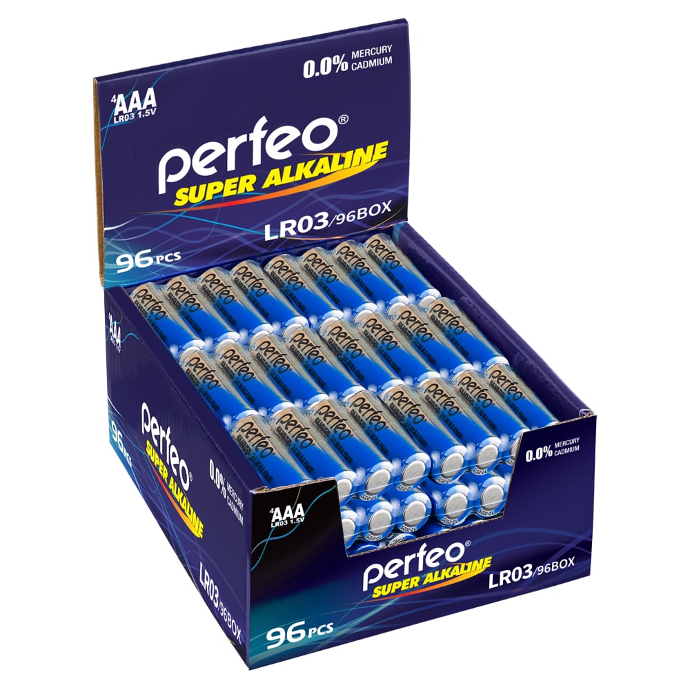 Батарейки Perfeo LR03/96BOX Super Alkaline 30014701