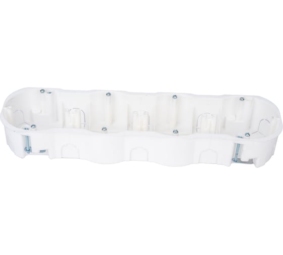 Изображение товара Коробка Bylectrica для 4-х местной рамочно-узловой сборки гипсокартон с винтами 287x76x45,5 мм, К-224 исп.1