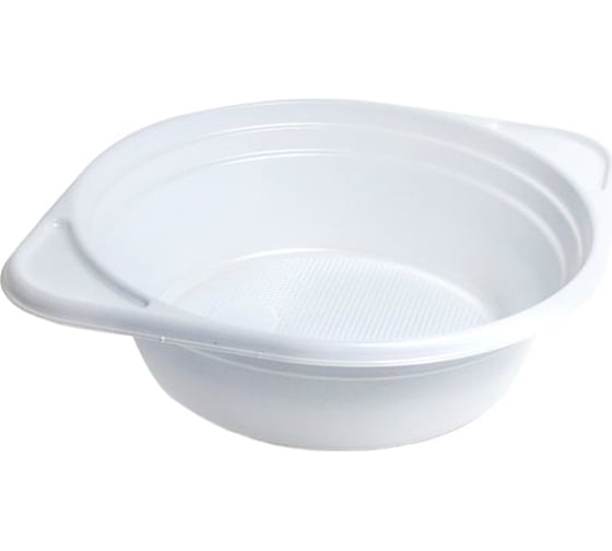 Изображение товара Одноразовые суповые тарелки OfficeClean набор 100 шт, ПС, белые, 0.5 л, 145 см 306587