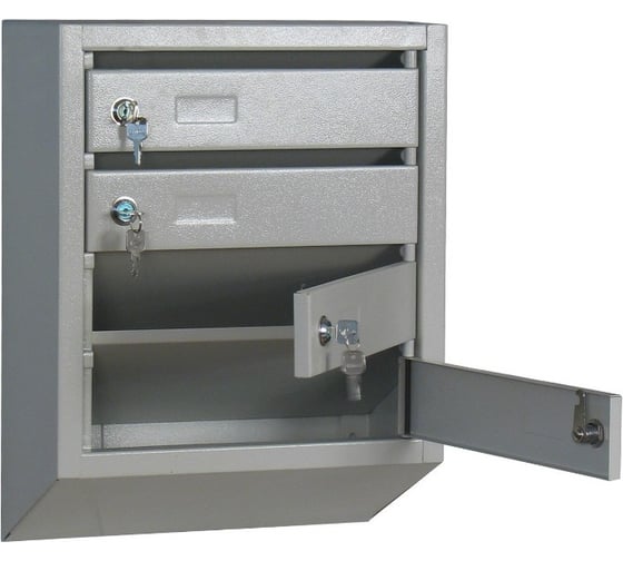 Изображение товара Почтовый ящик ООО ПК ХозЦентр 4-х секционный металлический ПЯ-00018