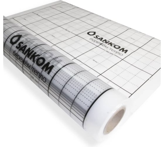 Изображение товара Пленка с разметкой 50x50 мм Sankom 1x100 м.п. 100 кв.м.  02TАРЕ