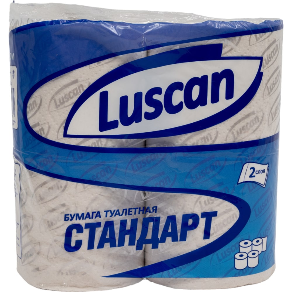 Туалетная бумага Luscan, цвет белый