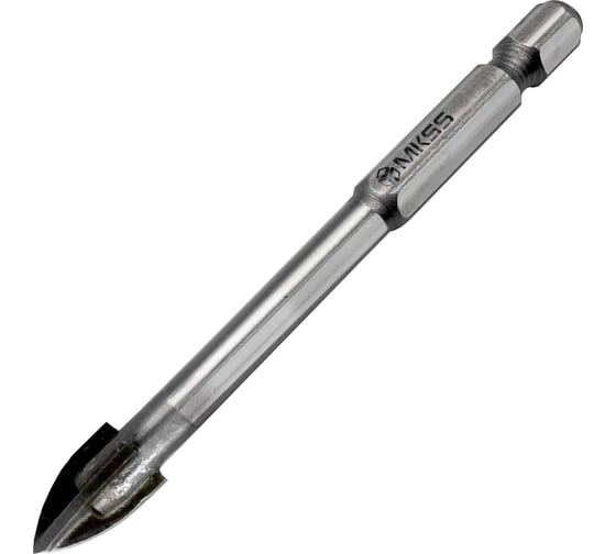 Изображение товара Сверло твердосплавное по керамограниту, стеклу и керамике MKSS Toolbox QUADRO 5мм TS4005