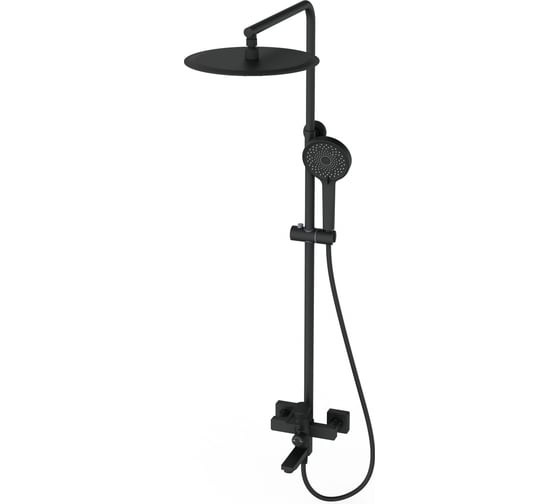 Изображение товара Душевая система Wonzon & Woghand Черный матовый WW-88739010-MB