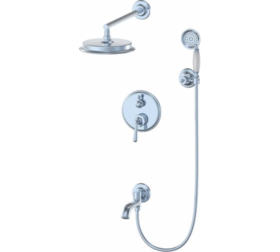 Изображение товара Душевая система встраиваемая Wonzon & Woghand Хром WW-88939008-CR