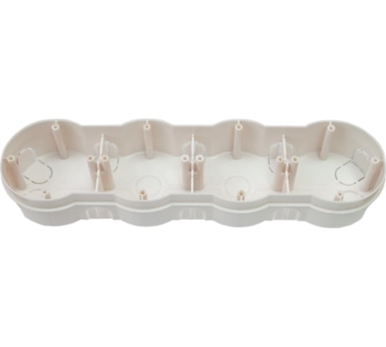 Изображение товара Монтажная коробка Bylectrica при скрытой разводке для бетона и кирпича, 292х79х41,5 мм, К-226