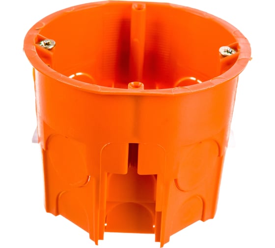 Изображение товара Монтажная коробка BYLECTRICA при скрытой разводке евростандарт для гипсокартона, диаметр 74x71x63 мм, КЕ-511