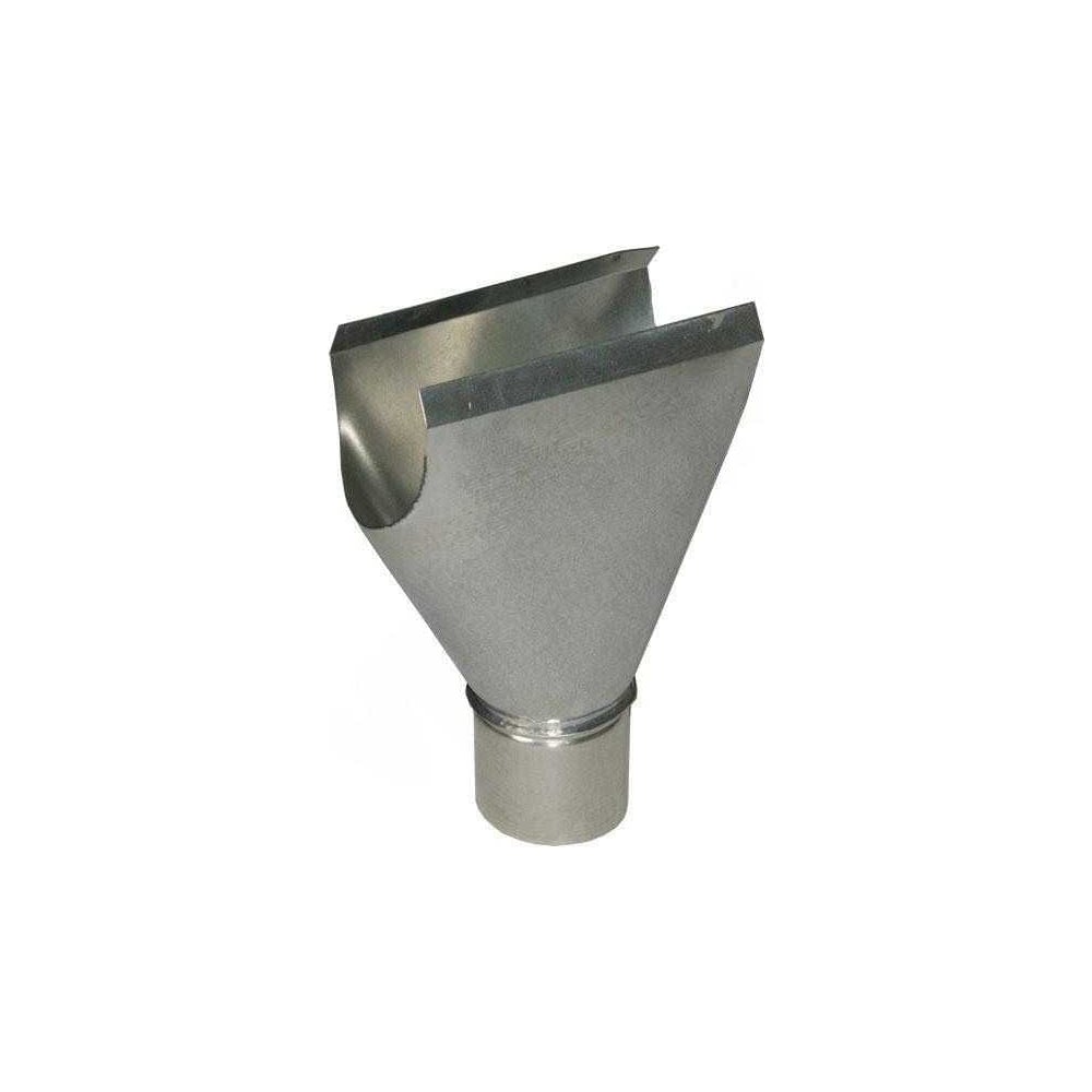 Изображение товара Воронка водосточная Вентека ф120мм металл с толщиной 0,5 мм для кровли