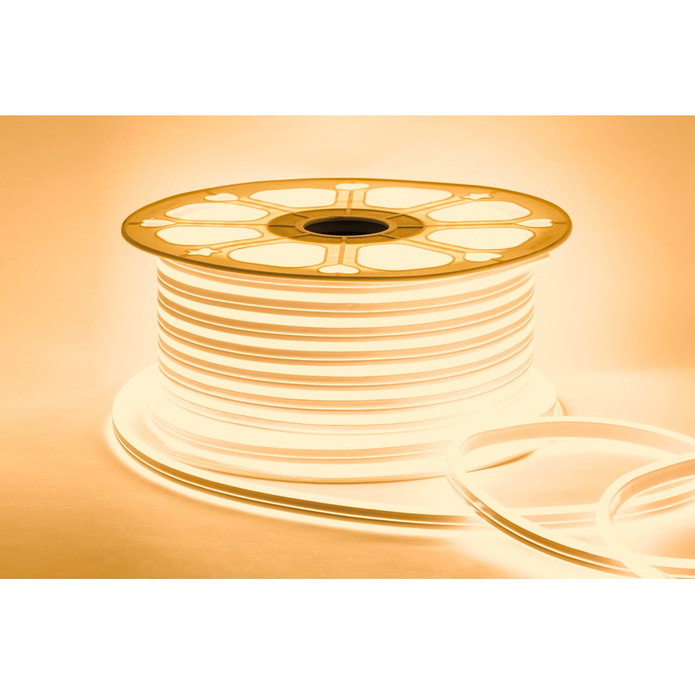 Изображение товара Светодиодный неон Apeyron двусторонний 50м 6Вт теплый белый