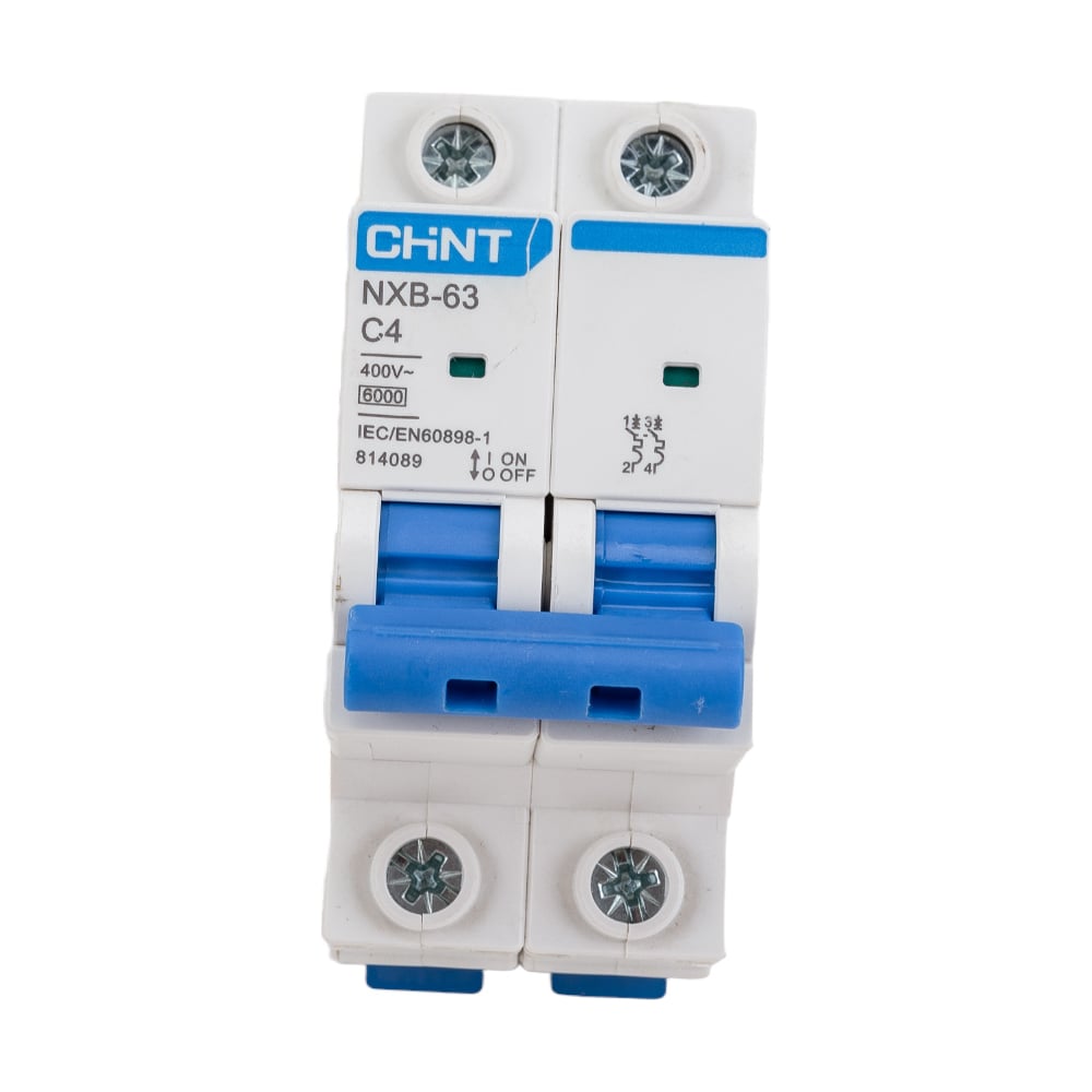 Автоматический выключатель CHINT выключатель автоматический chint nxb 63s 2п с 32 а 4 5 ка