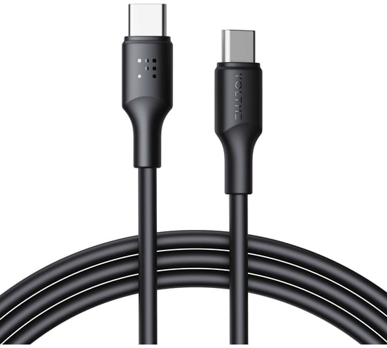 Изображение товара Кабель VOLTME USB2.0 Powerlink EDC CTC 5A, 100W USB-С - USB-C 2.0M Черный C2280