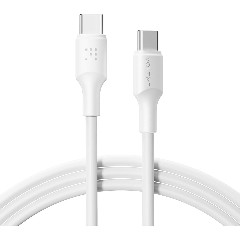 Изображение товара Кабель VOLTME USB2.0 Powerlink EDC CTC 5A 100W USB-C USB-C 2.0M Белый