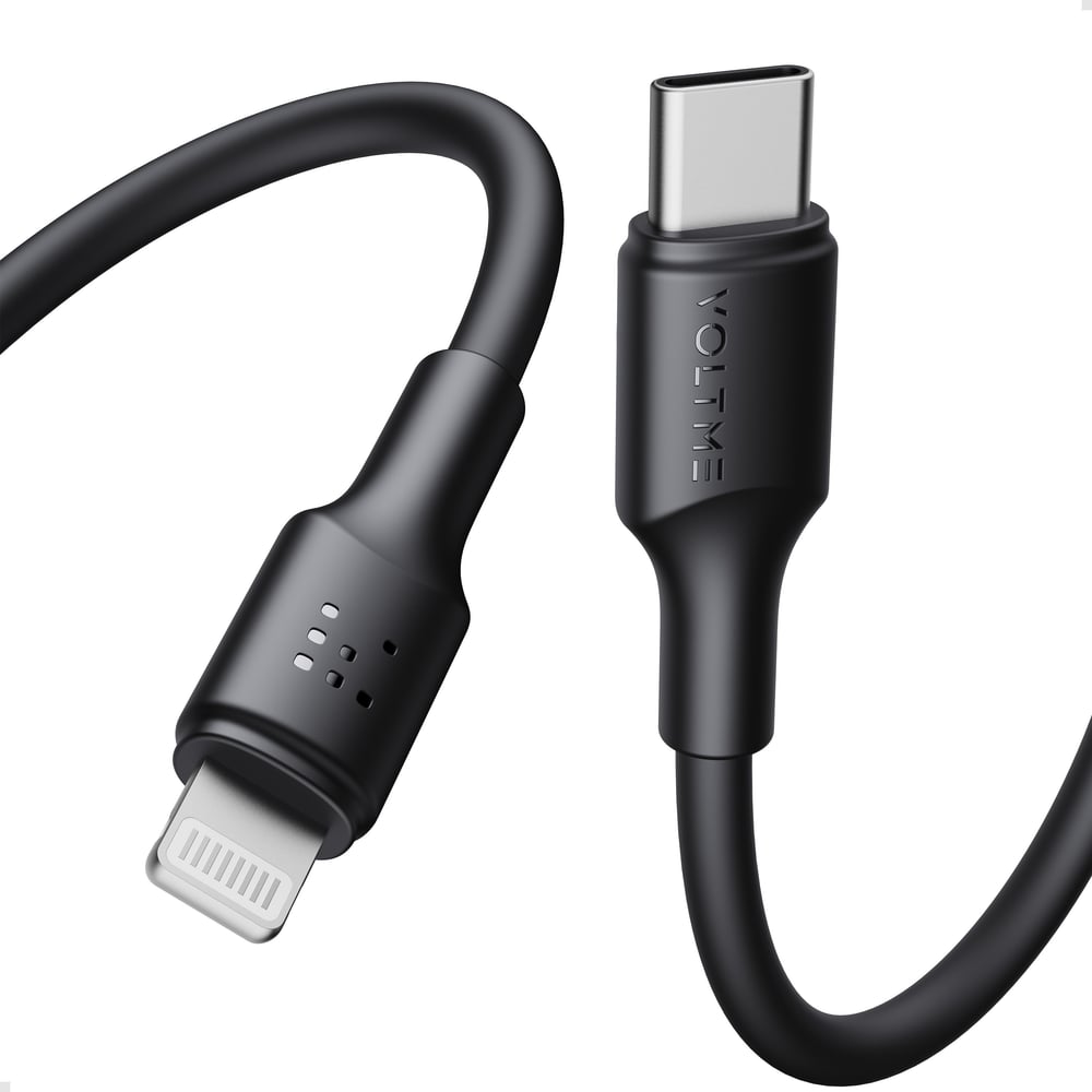Изображение товара Кабель VOLTME USB2.0 Powerlink EDC CTC 5A 100W USB-C - USB-C 1.2 м черный