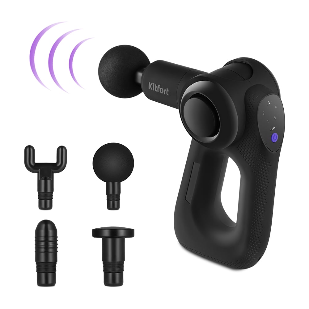 Изображение товара Перкуссионный массажер KITFORT КТ-2965 для всего тела