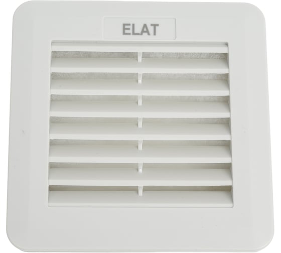Изображение товара Решетка вентиляционная ELAT с фильтром 106x106 mm (92x92 mm) SF106