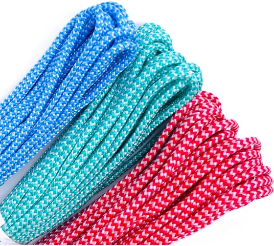 Изображение товара Плетеный бытовой шнур Сибшнур диаметр 3 мм, 50 м, моток 20243