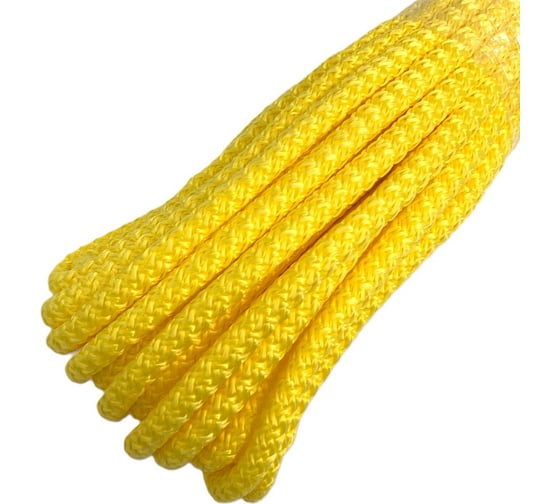 Изображение товара Вязаный цветной шнур Сибшнур диаметр 10 мм, 10 м, моток 30257