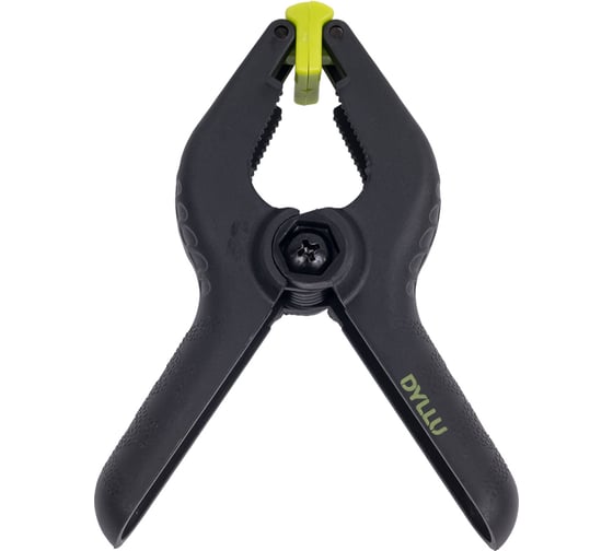 Изображение товара Пружинный зажим DYLLU 4" 100 мм, подвижные губы, рабочий ход 40 мм, максимальное усилие 125 Н DTCP5374