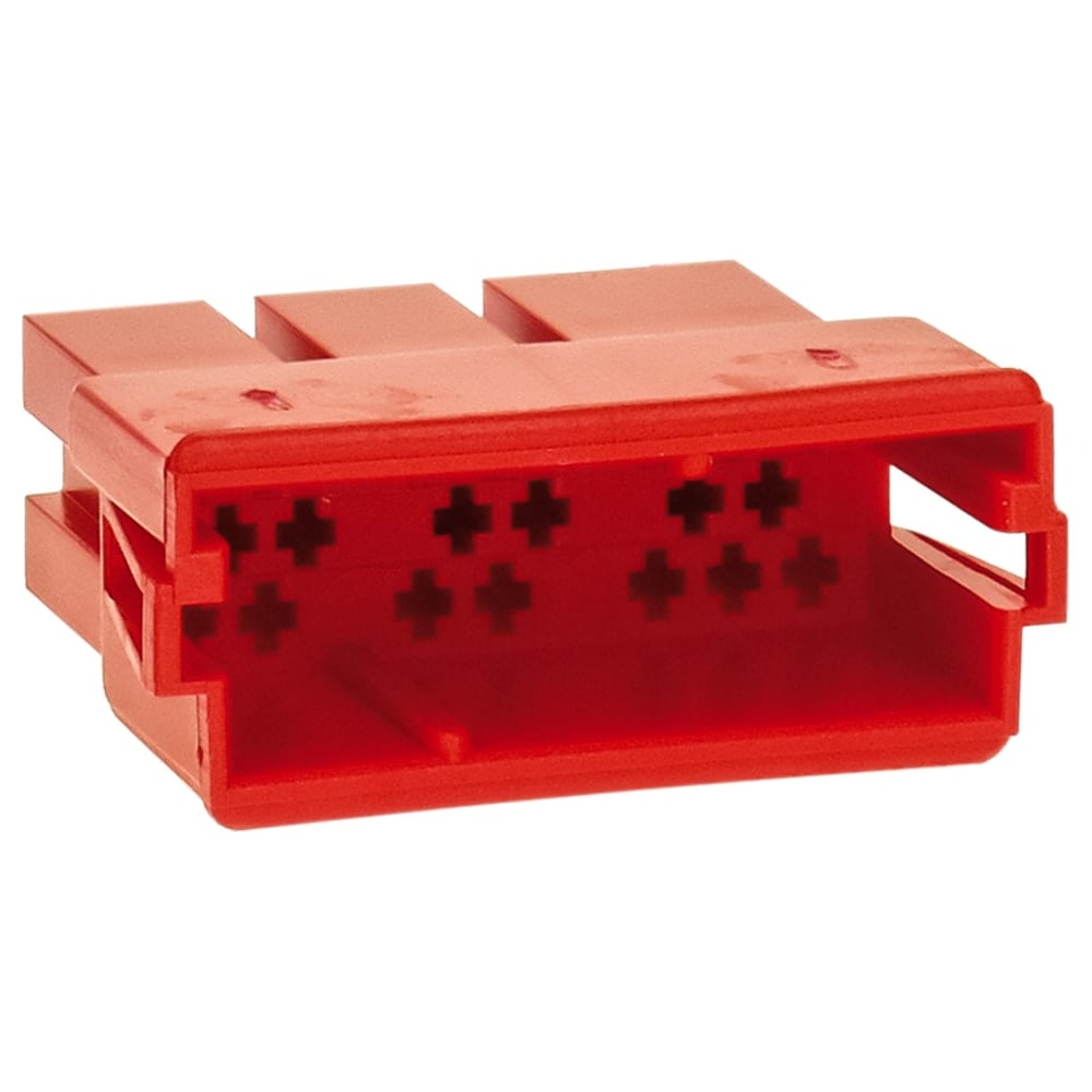 Изображение товара Корпус для разъема AURA MiniISO 20 контактов, 10 шт, красный