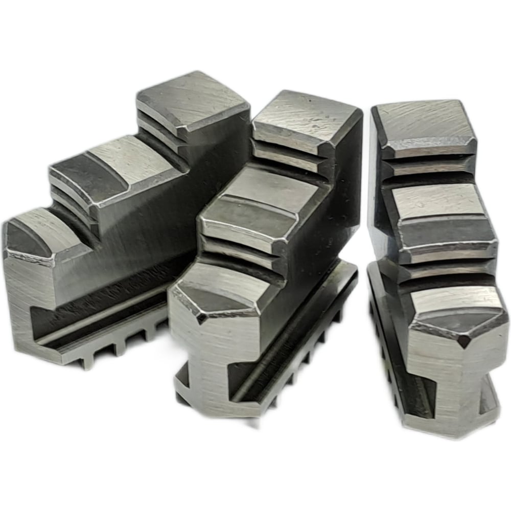 Изображение товара Кулачки обратные к патрону токарному TORNERI 100 мм, 3 шт, шаг 6 мм, каленые