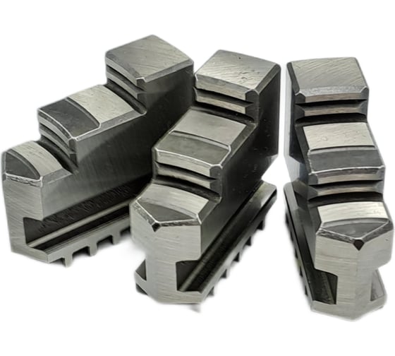 Изображение товара Кулачки обратные к патрону токарному TORNERI ф 100 мм, 3-х кул., шаг 6 мм, ширина 15 мм, паз 8 мм Т018240