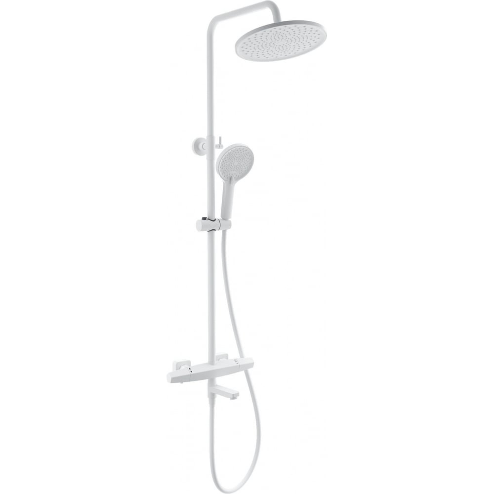 Изображение товара Душевая система с термостатом Wonzon & Woghand Белый матовый WW-B3046-A1-MW