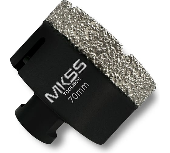 Изображение товара Коронка алмазная универсальная MKSS Toolbox KS2803 HARD 70 мм, M14 для УШМ KS28030070