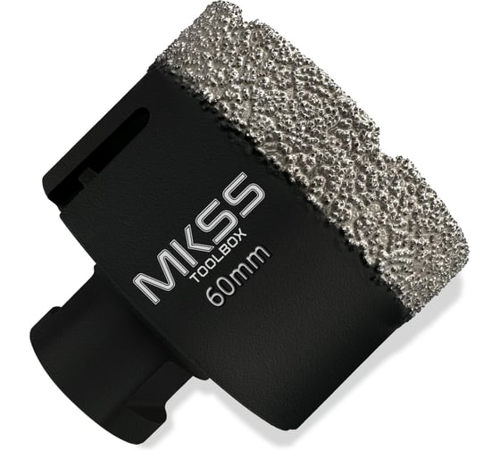 Изображение товара Коронка алмазная универсальная MKSS Toolbox KS2803 HARD 60 мм, M14 для УШМ KS28030060
