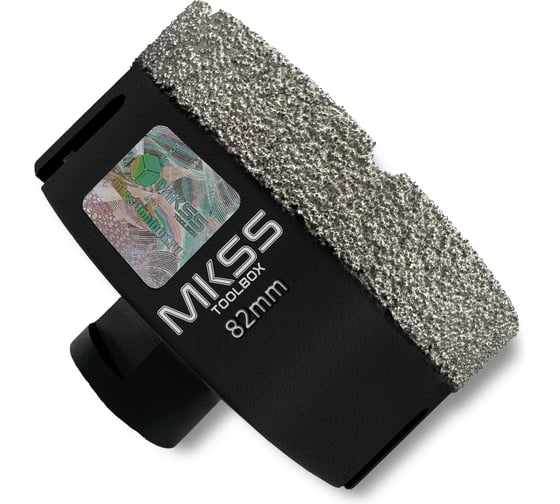 Изображение товара Коронка алмазная универсальная MKSS Toolbox KS2803 HARD 82 мм, M14 для УШМ KS28030082