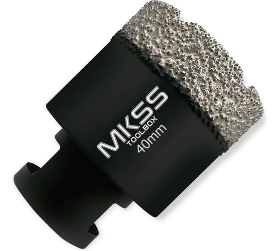 Изображение товара Коронка алмазная универсальная MKSS Toolbox KS2803 HARD 40 мм, M14 для УШМ KS28030040