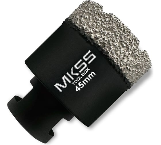 Изображение товара Коронка алмазная универсальная MKSS Toolbox KS2803 HARD 45 мм, M14 для УШМ KS28030045